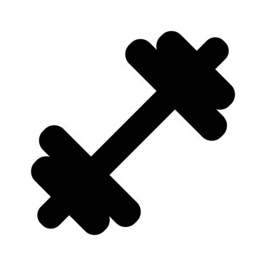 Dambıl, halter aracı vektörünün modern simgesi