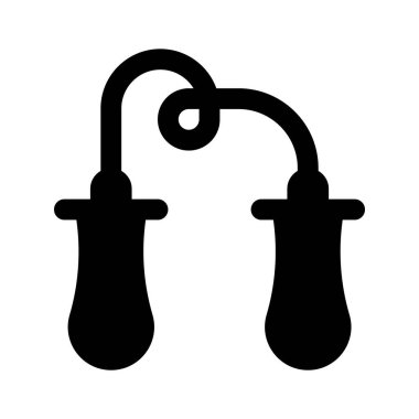 İyi tasarlanmış modern ip atlama simgesi, vektör kullanmaya hazır