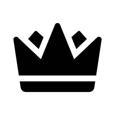 Kişiselleştirilebilir tasarım tarzında taç simgesi