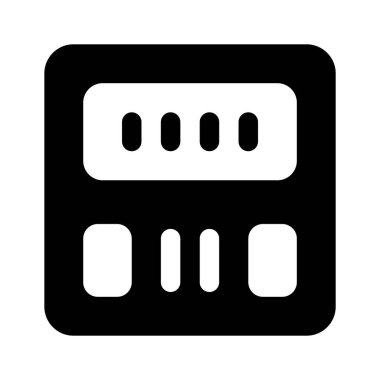 Ağırlık makinesinin bu inanılmaz simgesini alın, ağırlık ölçeği vektör tasarımı