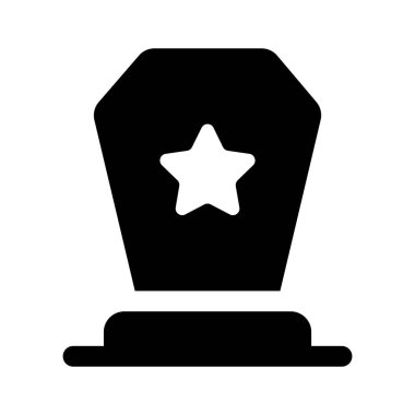 Modern tarzda inanılmaz bir rozet ikonu.