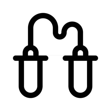 İyi tasarlanmış modern ip atlama simgesi, vektör kullanmaya hazır