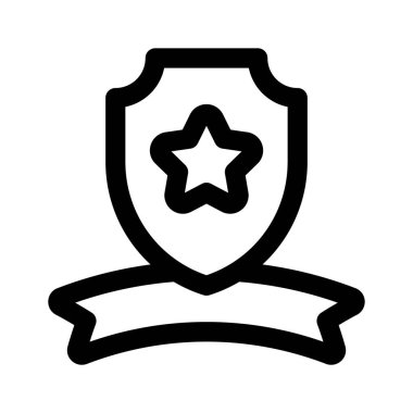 Modern tarzda inanılmaz bir rozet ikonu.