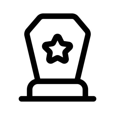 Modern tarzda inanılmaz bir rozet ikonu.