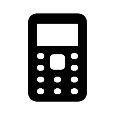 Moda tarzında güzel tasarlanmış cep telefonu simgesi