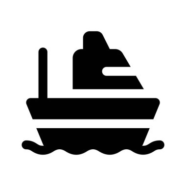 Bu harika yat ikonunu düzenlenebilir şekilde al