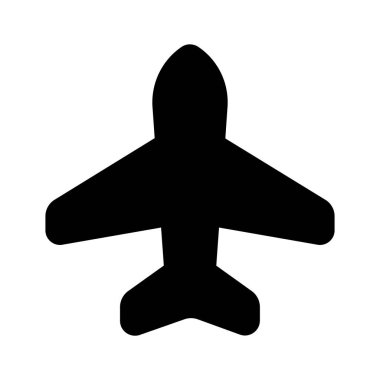 Moda biçimi ve premium vektör ile uçak kipi simgesi tasarımı