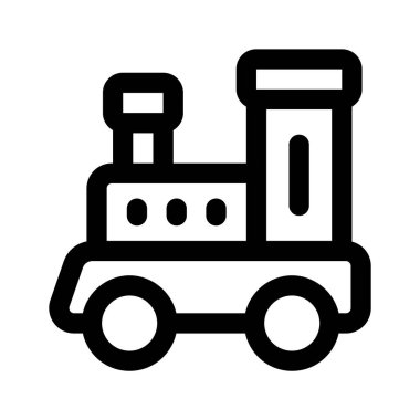 Şu düzenlenebilir tren motorunun yaratıcı simgesine bir bakın.