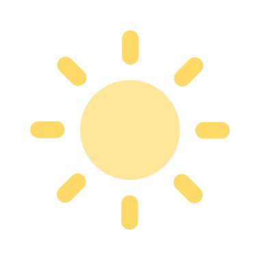 Parlaklık vektör simgesi tasarımı moda biçiminde