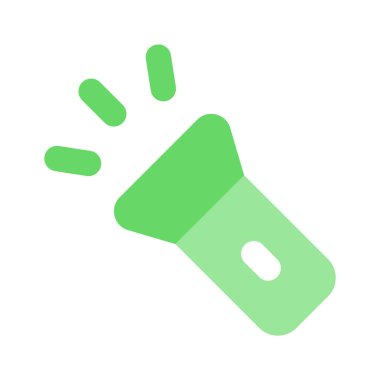 Torch light vector icon design, editable icon of torch