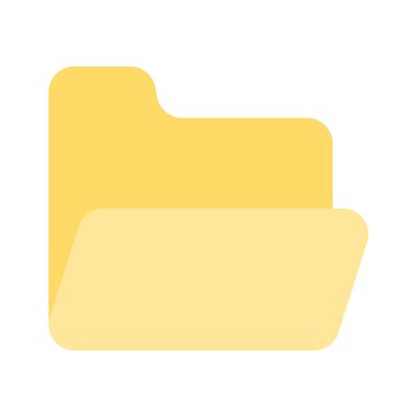 Dizin simgesi tasarımı, beyaz arkaplanda izole edilmiş