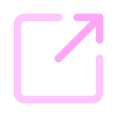 Ekran simgesi tasarımını, premium vektör tasarımını büyüt