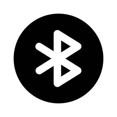 Bluetooth sign vector icon design in trendy style