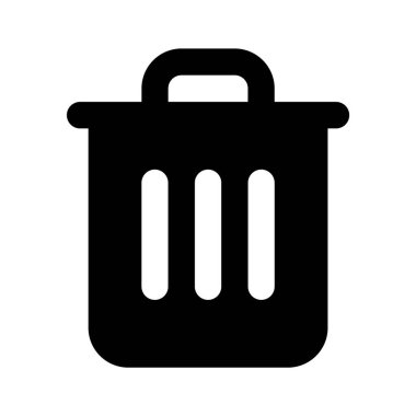 Düz biçimli, premium kullanımına hazır düğme vektör simgesi tasarımını sil