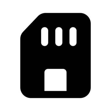 Veri depolama vektör simgesi tasarımı modern tarzda