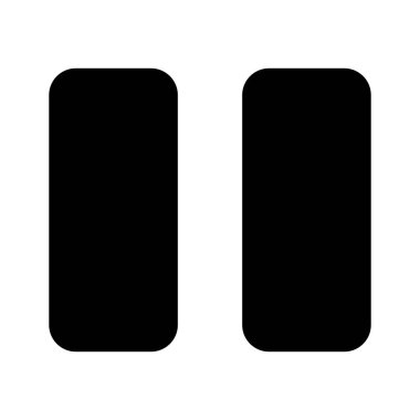 Simge tasarımı, yaratıcı vektörü duraklat