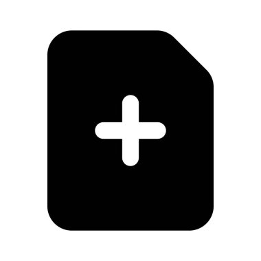 Modern ve benzersiz biçiminde sayfa simgesi tasarımı ekle