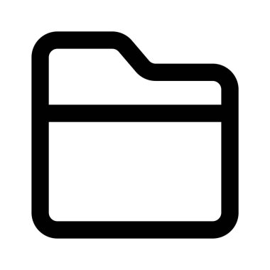 Dizin simgesi tasarımı, beyaz arkaplanda izole edilmiş