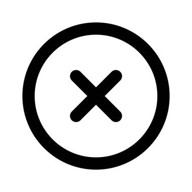 Düğme simgesi, kullanıcı arayüzü vektörünü kaldır veya sil