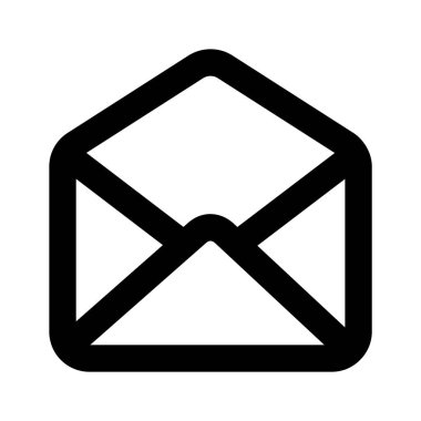 Electronic mail vector icon design, communication vector