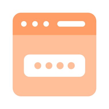 Moda tarzında inanılmaz bir web sitesi güvenliği vektörü