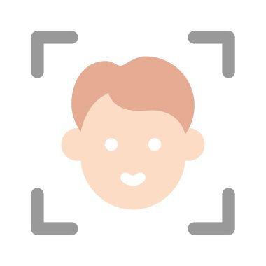 Bu muhteşem yüz tanıma simgesini modern stilde indir