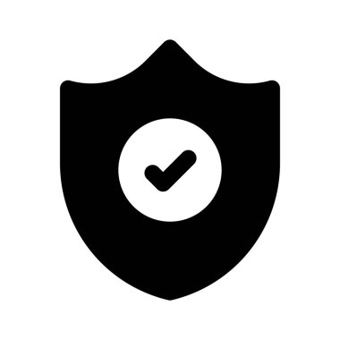 Modern tarzda koruma kalkanı tasarımı, simge kullanımı kolaydır