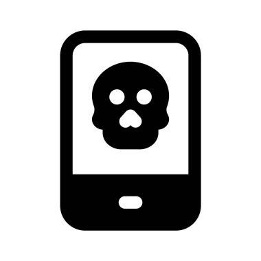 Modern tarzda mobil hack vektör tasarımı