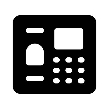 Biyometrik makinenin bu inanılmaz simgesine bir bakın.