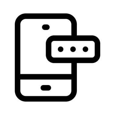 Mobil parola simgesi, modayı takip eden güvenlik vektörü