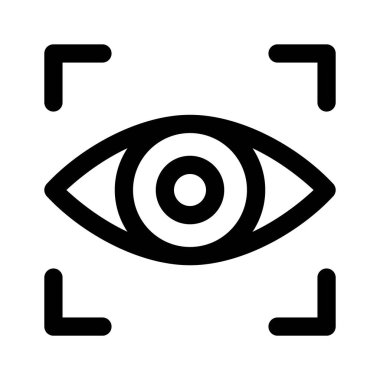 Göz tarama vektör tasarımının bu inanılmaz simgesini alın