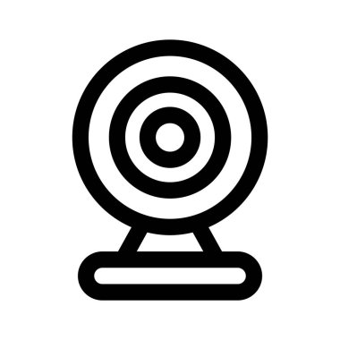 İnternet kamerası, webcam simgesi tasarımı modern tarzda