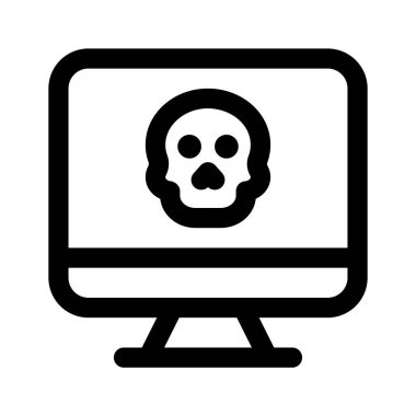 Modern tarzda bilgisayar hack vektör tasarımı