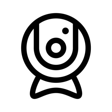 İnternet kamerası, webcam simgesi tasarımı modern tarzda