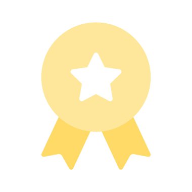 Yıldız rozet tasarımı, web sitelerinde ve mobil uygulamalarda kullanılmaya hazır