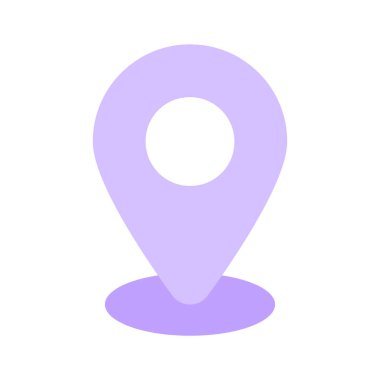 Bu konum pin vektör tasarımını kontrol et, kullanımı kolay