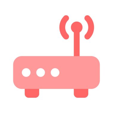 Wifi router simge tasarımı, kablosuz internet sağlayıcısı