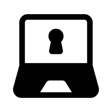 Laptop güvenliğinin bu mükemmel simgesini al