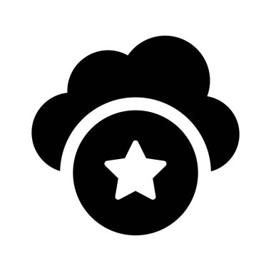 Favori bulut taşıyıcısı bulutlu yıldız