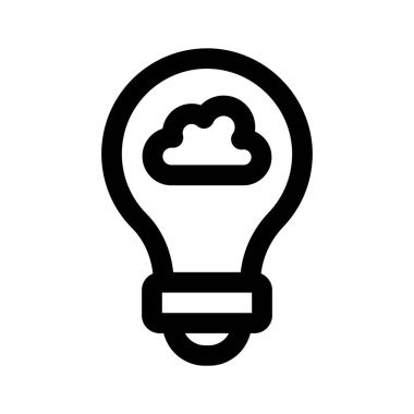 Moda tarzında yaratıcı bulutun kullanışlı vektörü