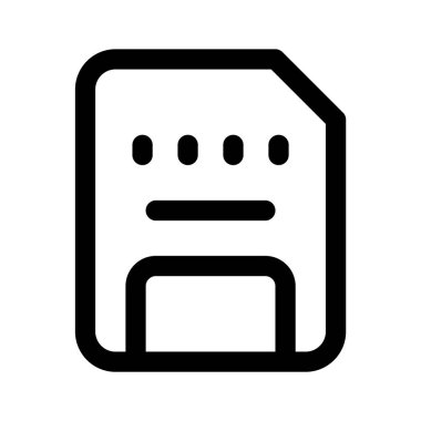 Modern biçimde depolamanın en iyi vektörü, düzenlenebilir simge