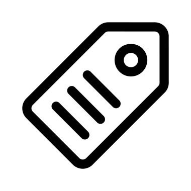 Modern stil, premium simge satış etiketi taşıyıcısı