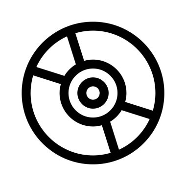 Görsel olarak mükemmel Compact disk vektör tasarımı