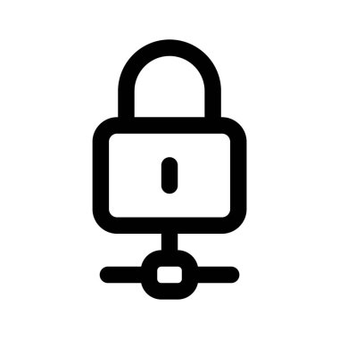 Ağ korumasının iyi tasarlanmış simgesi, simge kullanmaya hazır