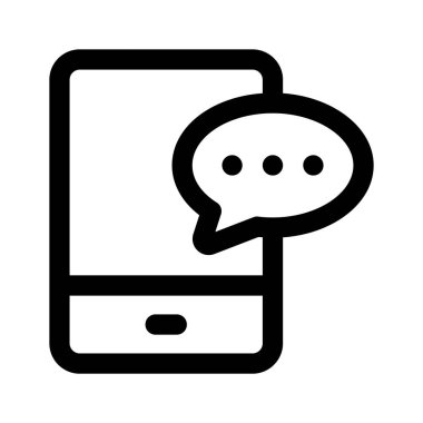 İletişim için modern tarzda güzel tasarlanmış bir vektör, premium simge