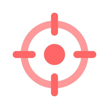 Düzenin moda simgesi, hedef vektör tasarımı düzenleme biçimi