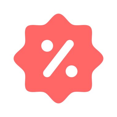 Düzenlenebilir stilde bu inanılmaz indirim simgesini alın