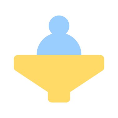 Bir simge çalışan filtresi, vektör kullanmaya hazır