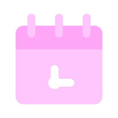 Saat takvimi, modern biçimdeki zaman çizelgesinin konsept simgesi