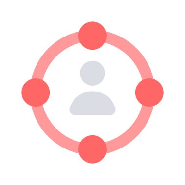 Hedef izleyicinin piksel mükemmelleştirici simgesi, ölçeklenebilir ve kullanılması kolay